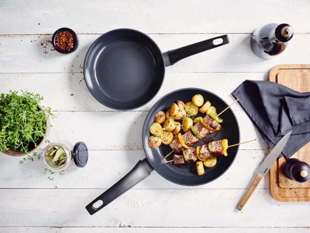 Beka Kuro Braadpan 20cm - Keramische antikleeflaag - Zwart