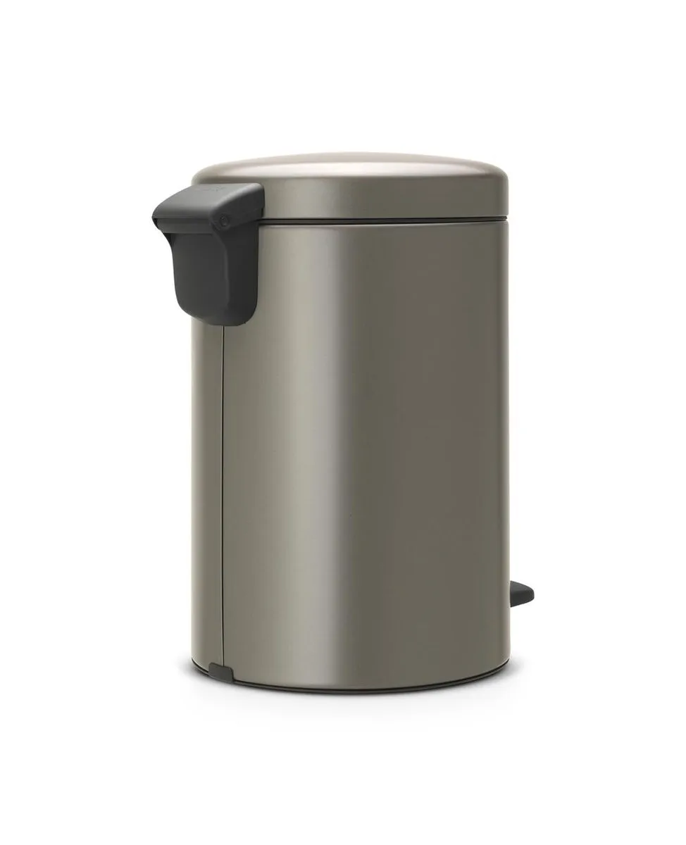Brabantia NewIcon Prullenbak 12L - Platinum