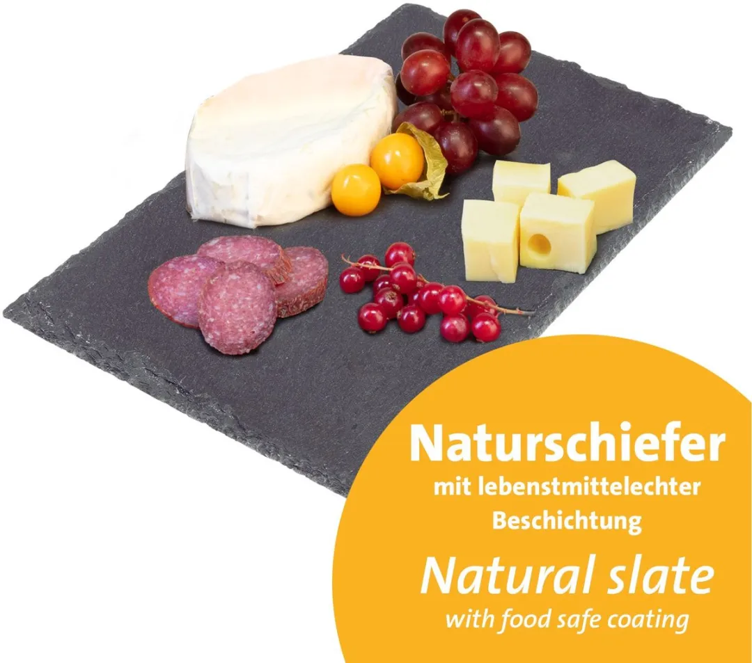 Westmark Tapas + Friends Leisteenplaten 30x20cm - 2 Stuks