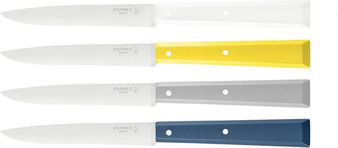 Opinel N°125 Céleste Tafelmessenset - 4-delig - Multicolor