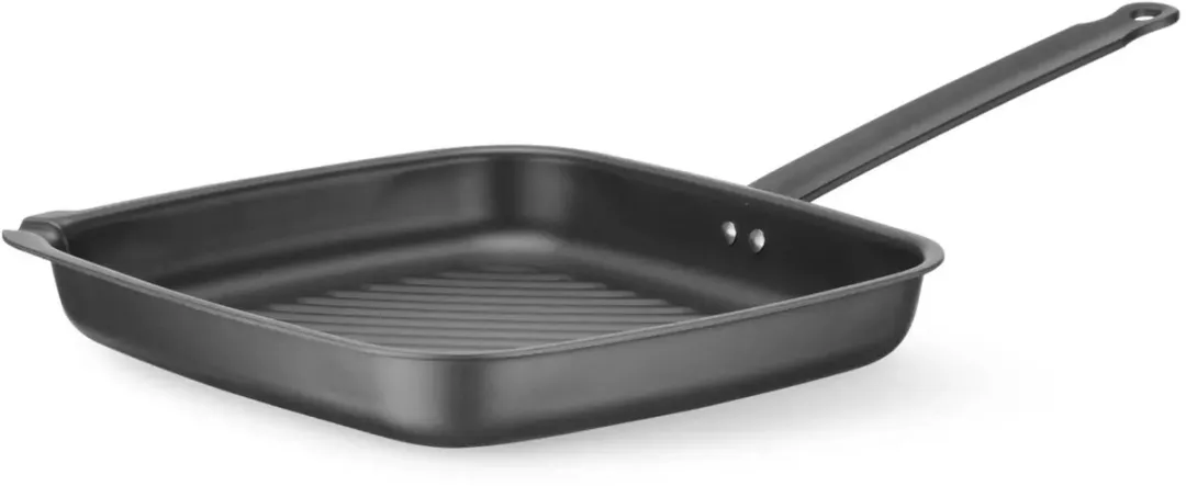 HENDI 627983 Vierkante Grillpan - Carbon Staal - 480x282x80mm - afbeelding 6 van 6