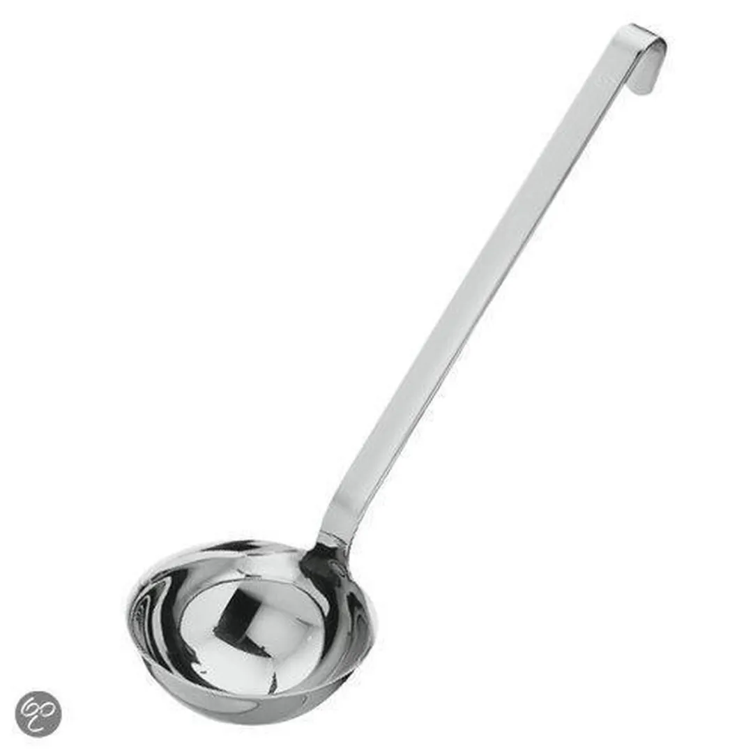 Rösle Opscheplepel met Haak 222004 - RVS - 33,5 cm