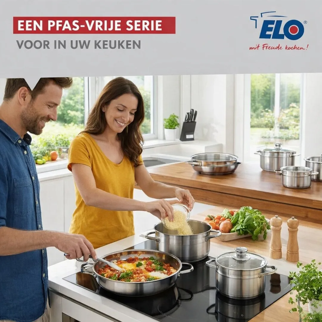 Fackelmann Elo Profi Brillant Keukengerei Set 6-delig - Roestvrij staal