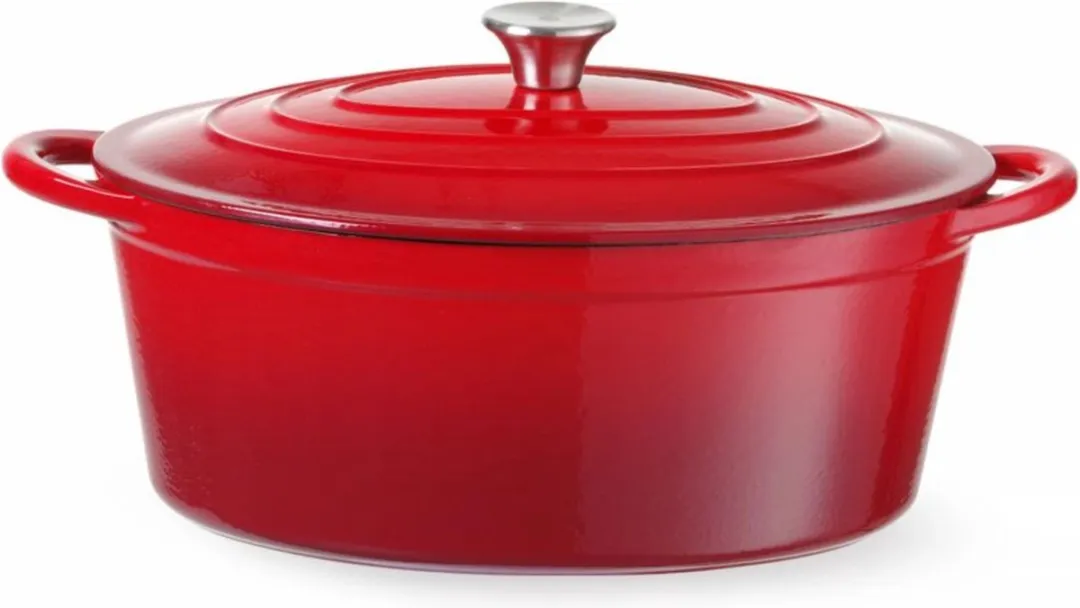 HENDI Gietijzeren Braadpan 6,88L
