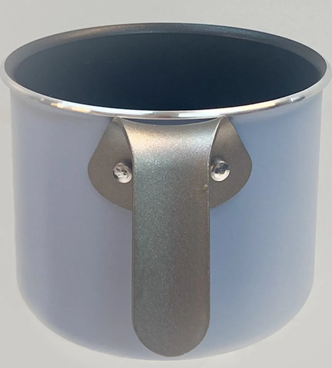 Alessi TAMA Melkpan - 1.8L - Lichtblauw/Zwart