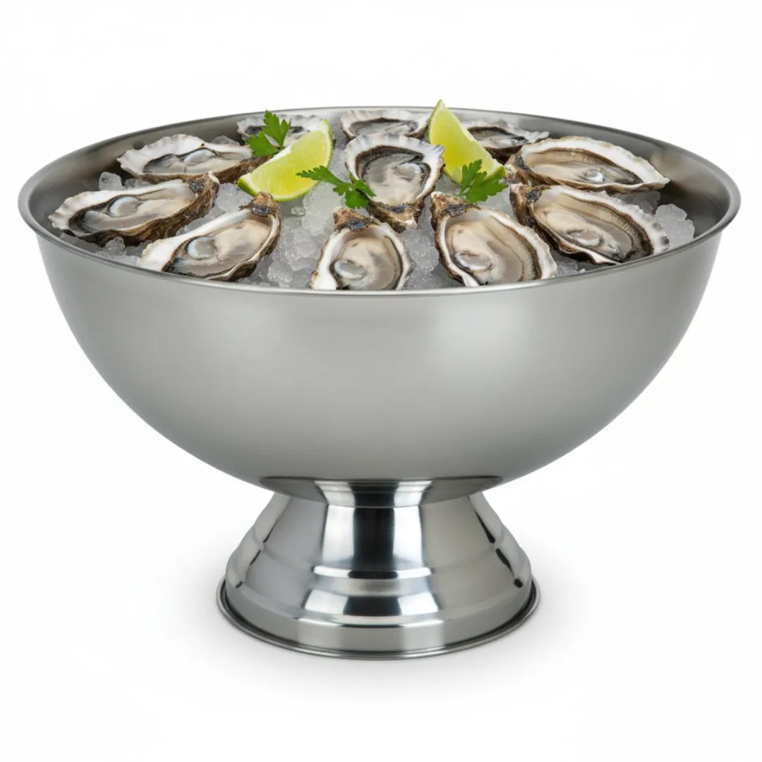 Excellent Houseware Serveerschaal Oesters/Zeevruchten 39x24cm