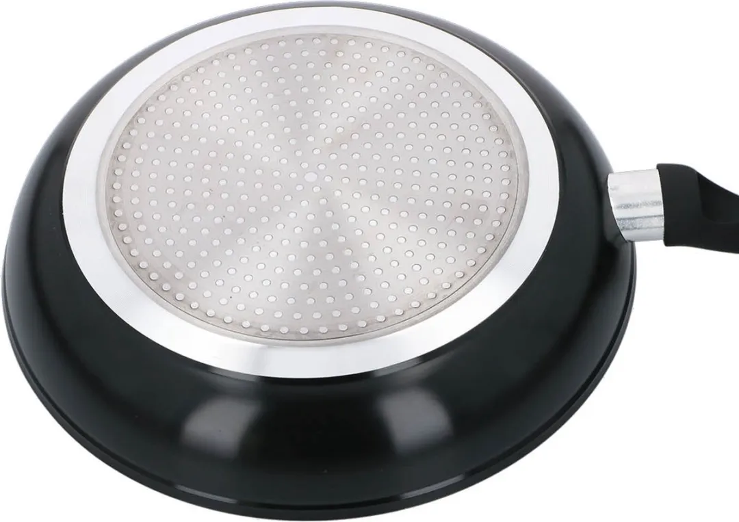 Alpina Koekenpan 28cm Skillet - Anti-Aanbak - Inductie - Zwart