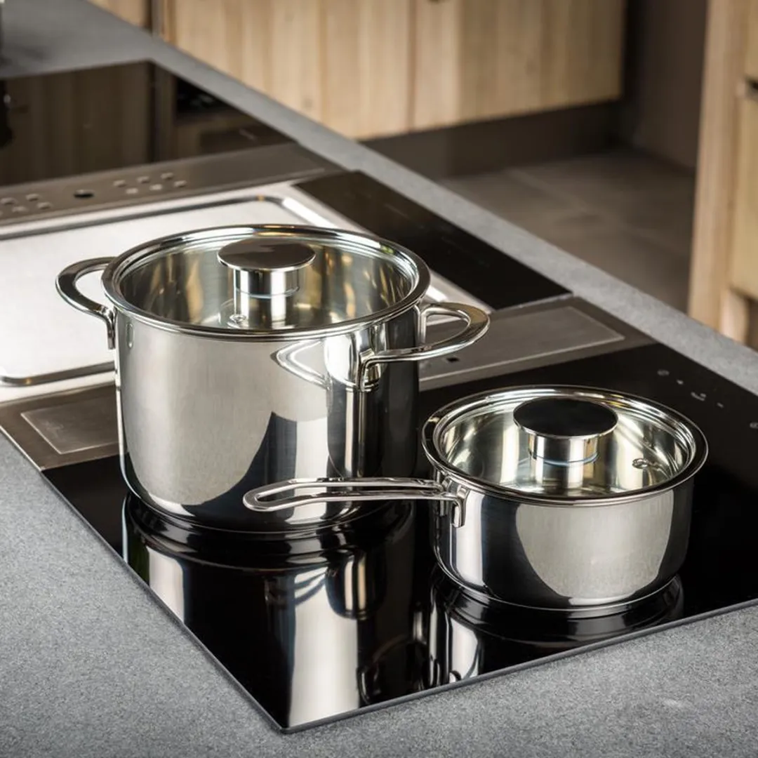 Mepra Gourmet Pannenset 8-delig - Zilver