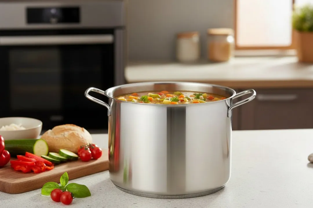 Cookinglife Soeppan Essential Steel 8,4L - RVS Zilver