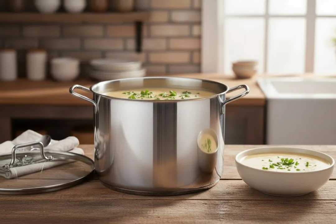 Cookinglife Soeppan Essential Steel 8,4L - RVS Zilver