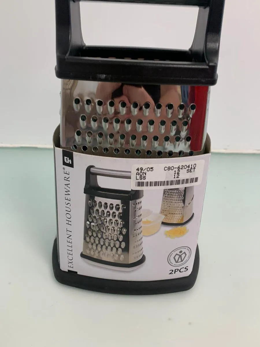 EH Rasp vierkant rvs met opvangbakje.