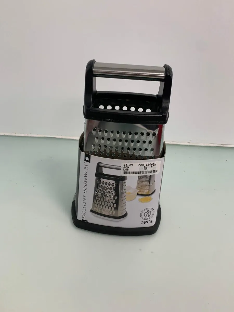 EH Rasp vierkant rvs met opvangbakje.