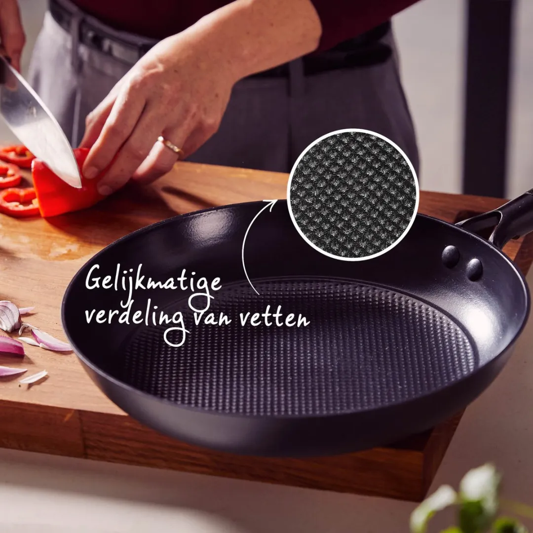 Brabantia Patron Koekenpan 28cm - Zwart