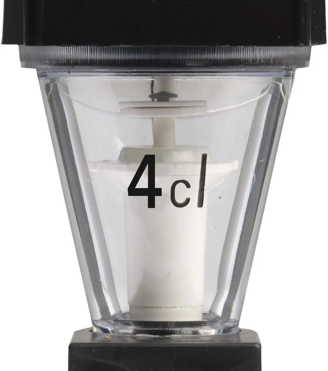 Westmark Spirits Doseerunit 4cl - Zwart/Transparant