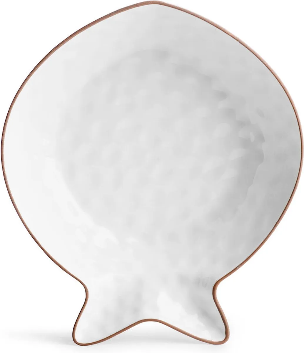 Sagaform Serveerschaal Fish 31cm - Wit