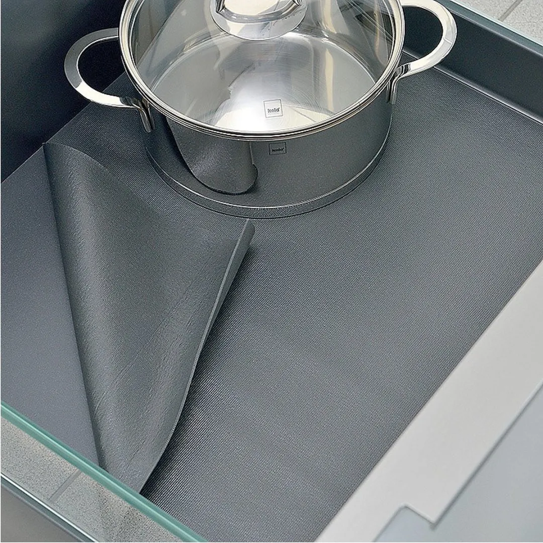 Kela Linnea Anti-slip Mat voor Lade - Grijs