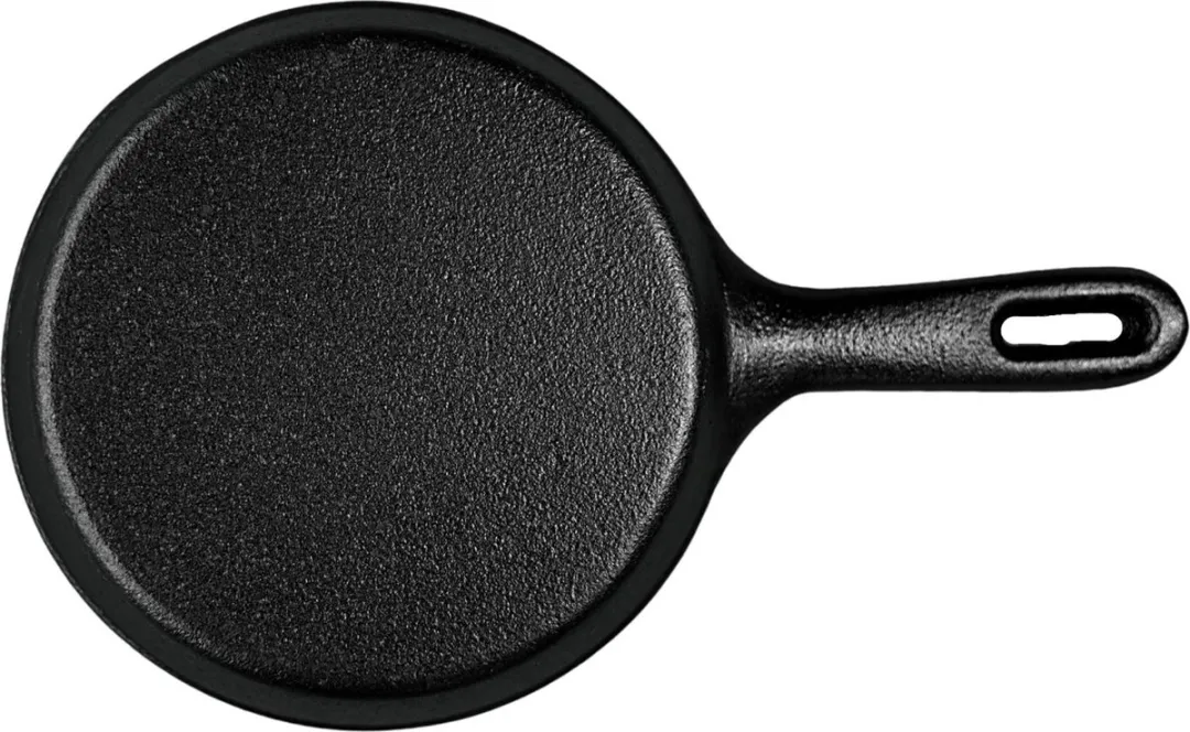Excellent Houseware Tapas Steelpannetje Gietijzer Ø12.5cm - Zwart