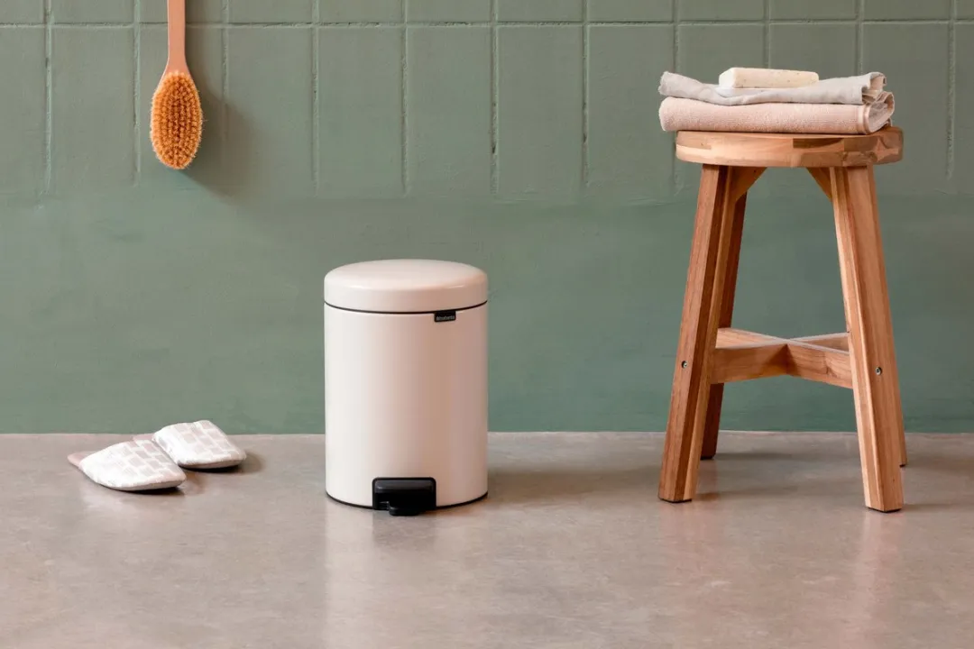 Brabantia NewIcon Prullenbak 3L - Soft Beige