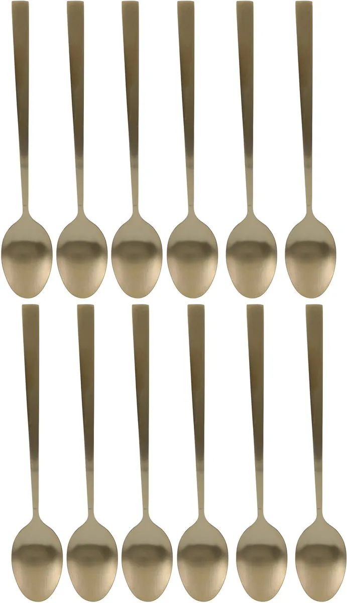Excellent Houseware Dessertlepels 12 Stuks