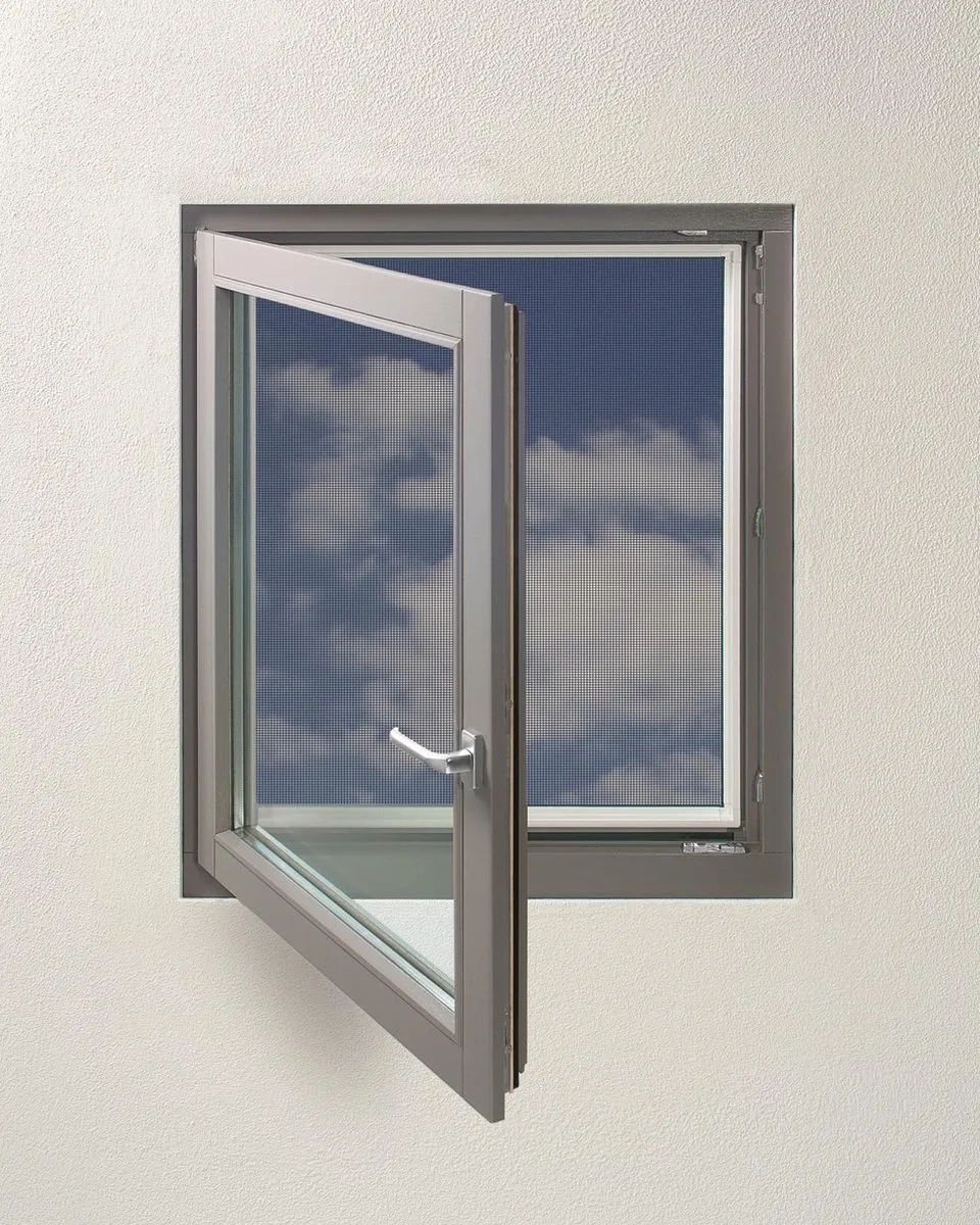 Bruynzeel S500 Inzethor Draai-kiepraam 85x115cm - Wit