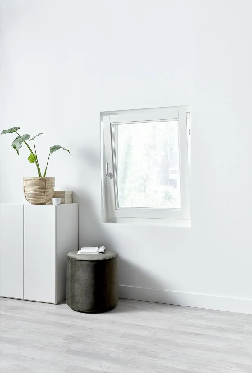 Bruynzeel S500 Inzethor Draai-kiepraam 85x115cm - Wit