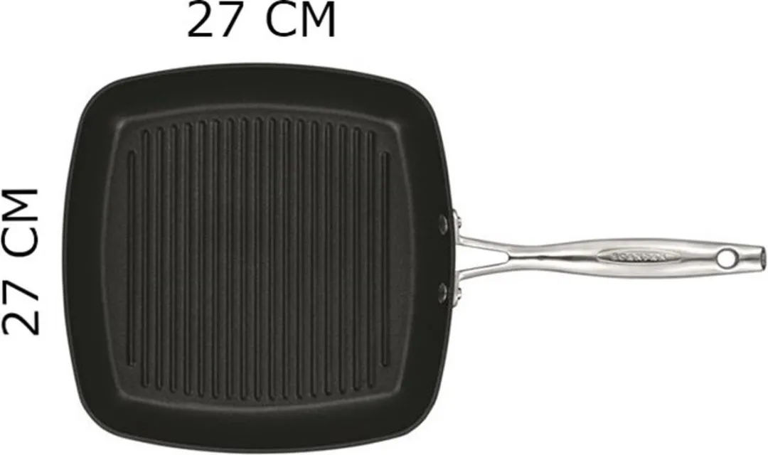 Scanpan Pro IQ Grillpan 27cm - PFAS-vrij - Zwart