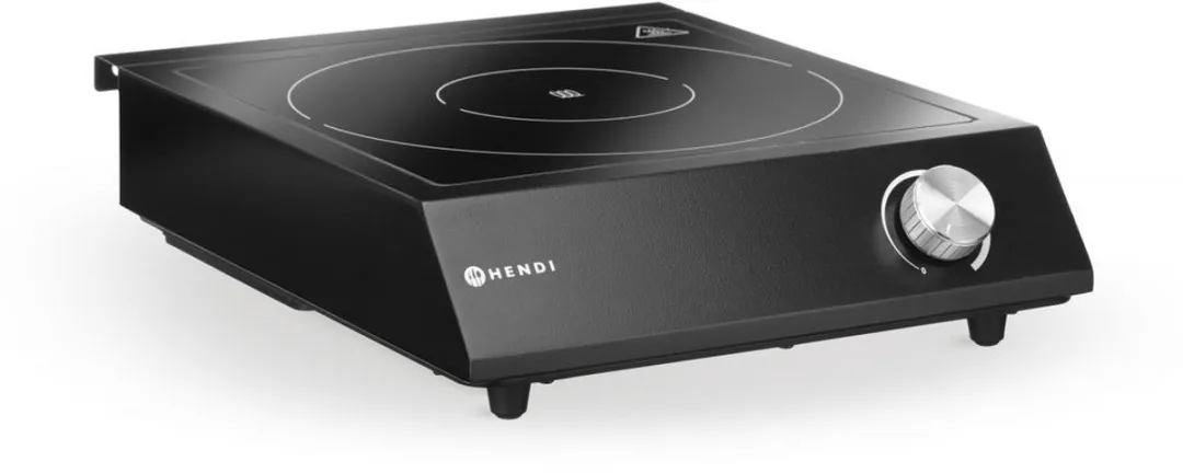 HENDI Inductiekookplaat 3500W Set - Zwart - 1 Zone