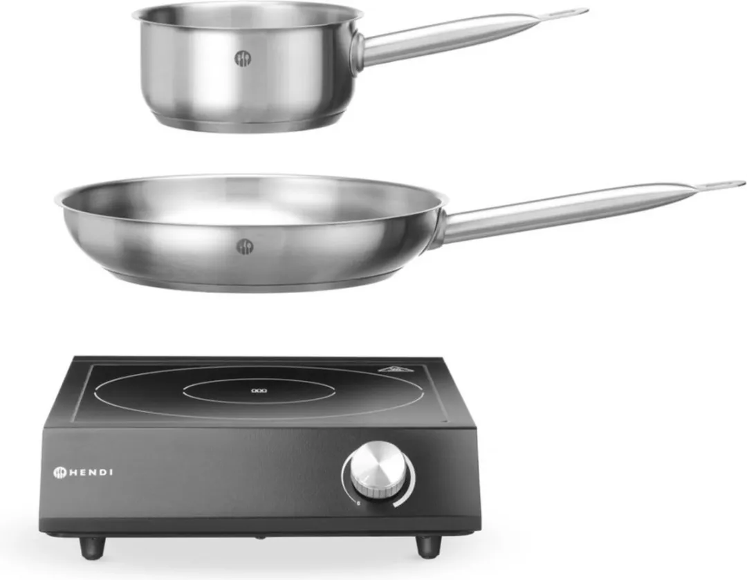 HENDI Inductiekookplaat 3500W Set