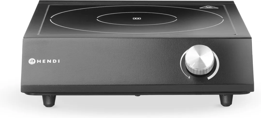 HENDI Inductiekookplaat 3500W Set - Zwart - 1 Zone
