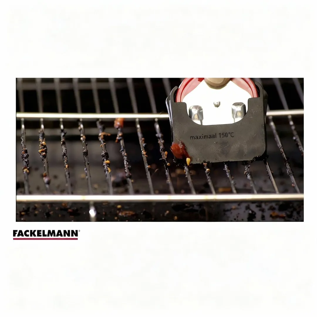 Fackelmann 60146 Keramische Kookplaatschraper - Rood