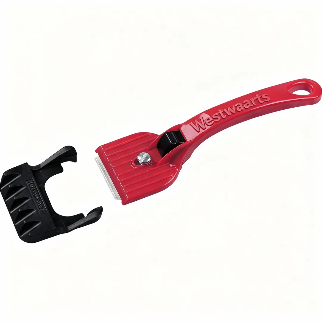 Fackelmann 60146 Keramische Kookplaatschraper - Rood