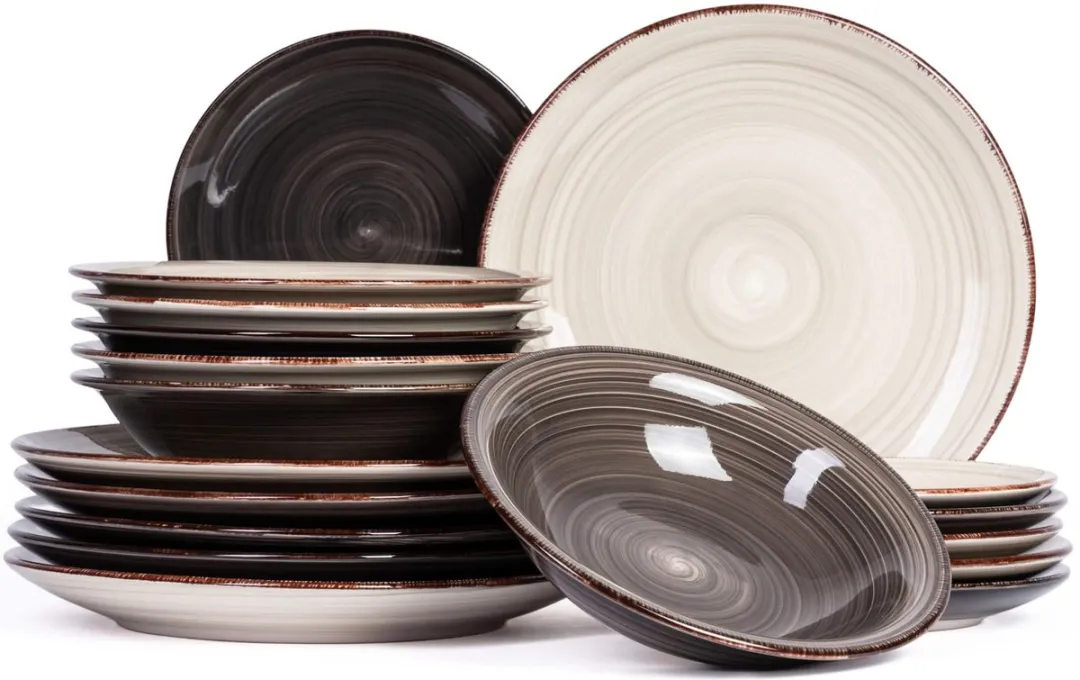 Cookinglife Delice Grijs Serviesset 18-delig