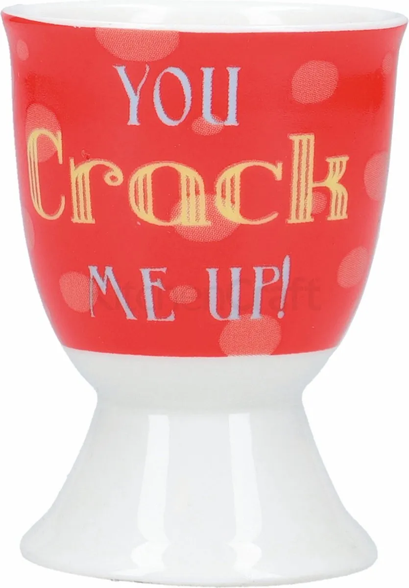 KitchenCraft You Crack Me Up Eierdop