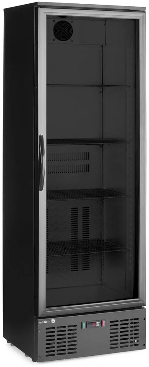 HENDI Achterbar Koelkast 236956 - 243L - 4 Plateaus - Zwart