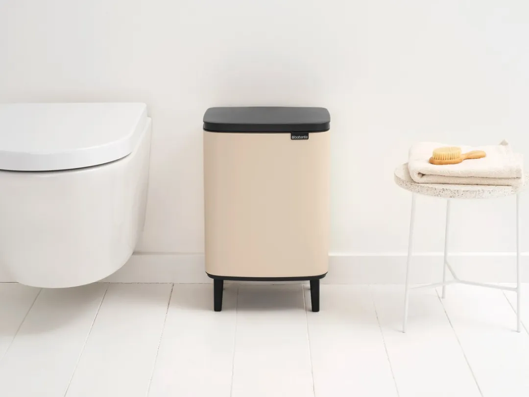 Brabantia Bo Hi Prullenbak 12L - Soft Beige