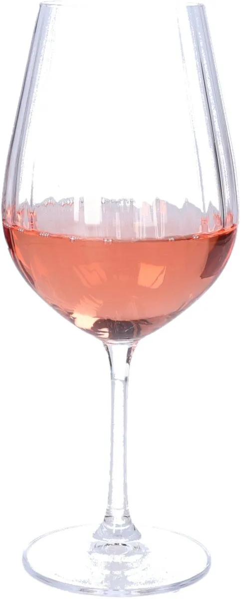 Excellent Houseware Rode Wijnglazen 8-delig - 690ml