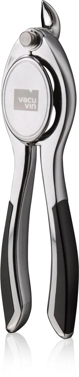 VacuVin Champagneflesopener - Zilver