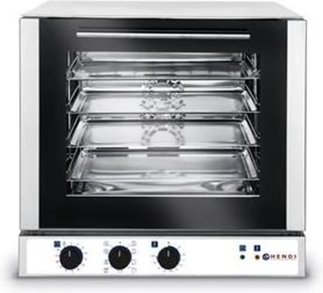 HENDI Multifunctionele Heteluchtoven 225165 - 2600W - 4 Trays