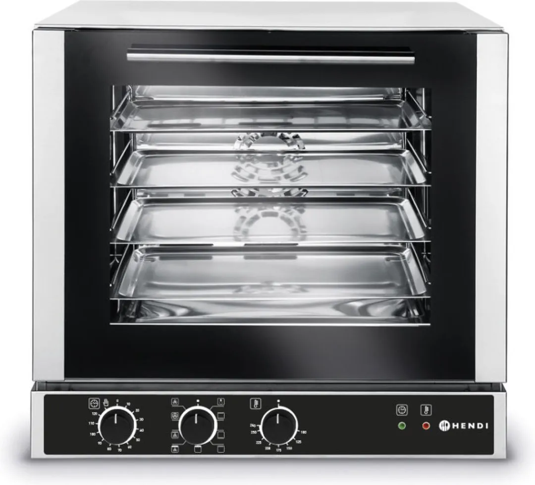 HENDI Multifunctionele Heteluchtoven 225165 - 2600W - 4 Trays