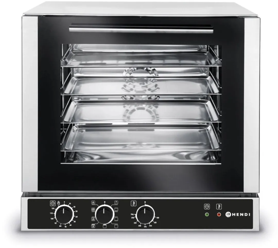 HENDI Multifunctionele Heteluchtoven 225165 - 2600W - 4 Trays