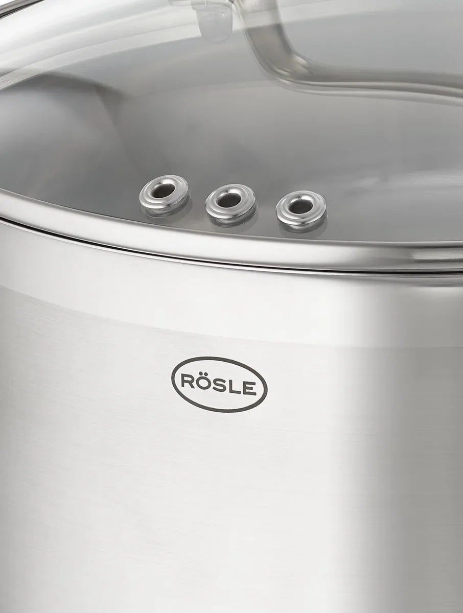 Rösle Charm Kookpan 24cm - 5.8L - Zilver