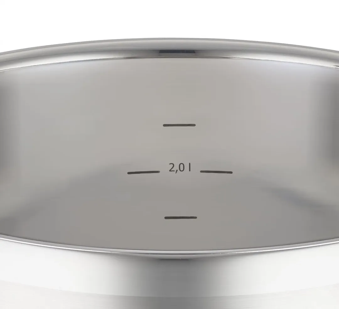 Rösle Charm Kookpan 24cm - 5.8L - Zilver - afbeelding 6 van 6