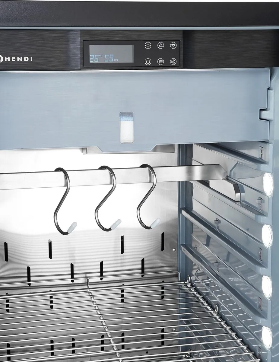 HENDI Dry Aging Kast 233L - Grijs