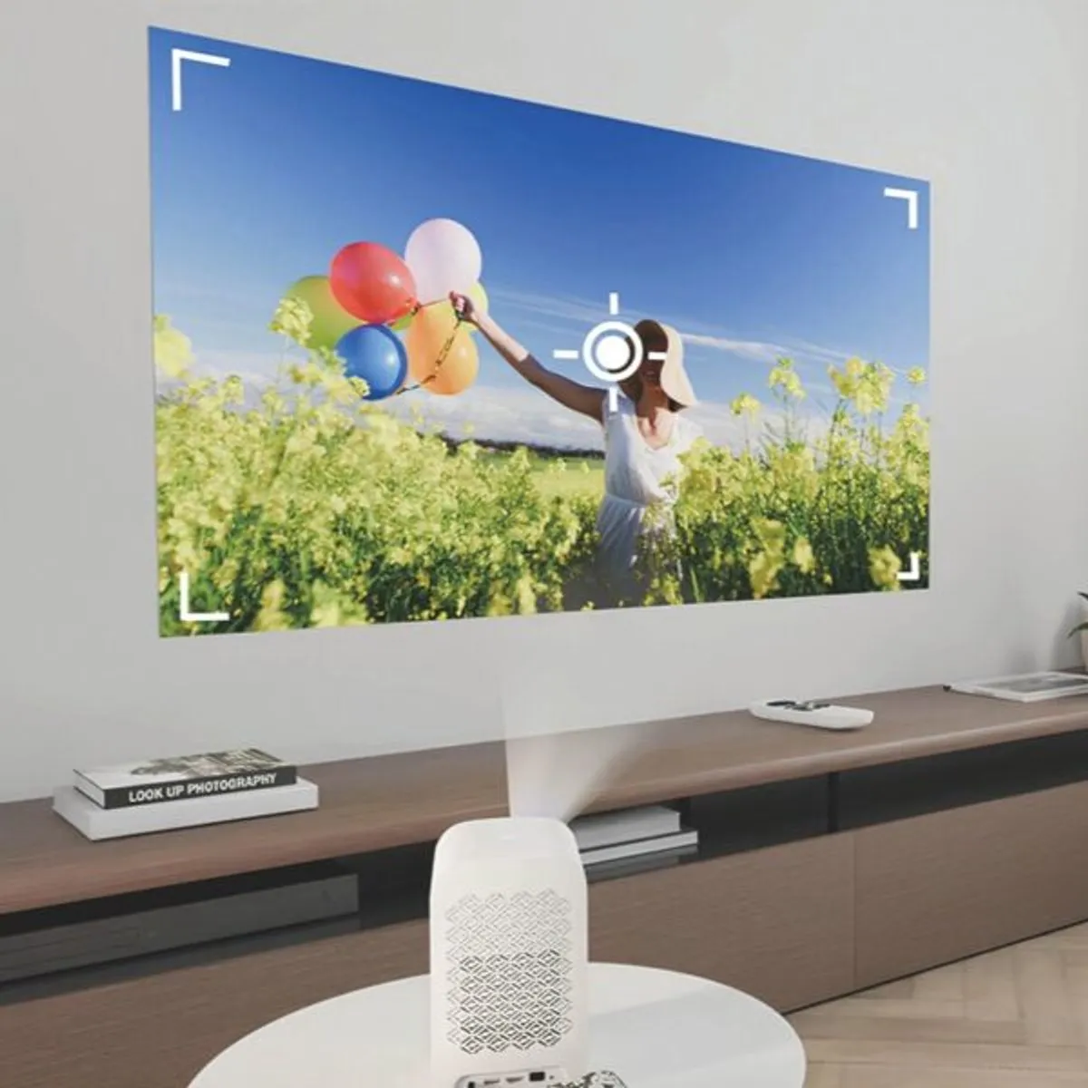 HP CC360 Full HD Smart Projector - Wit