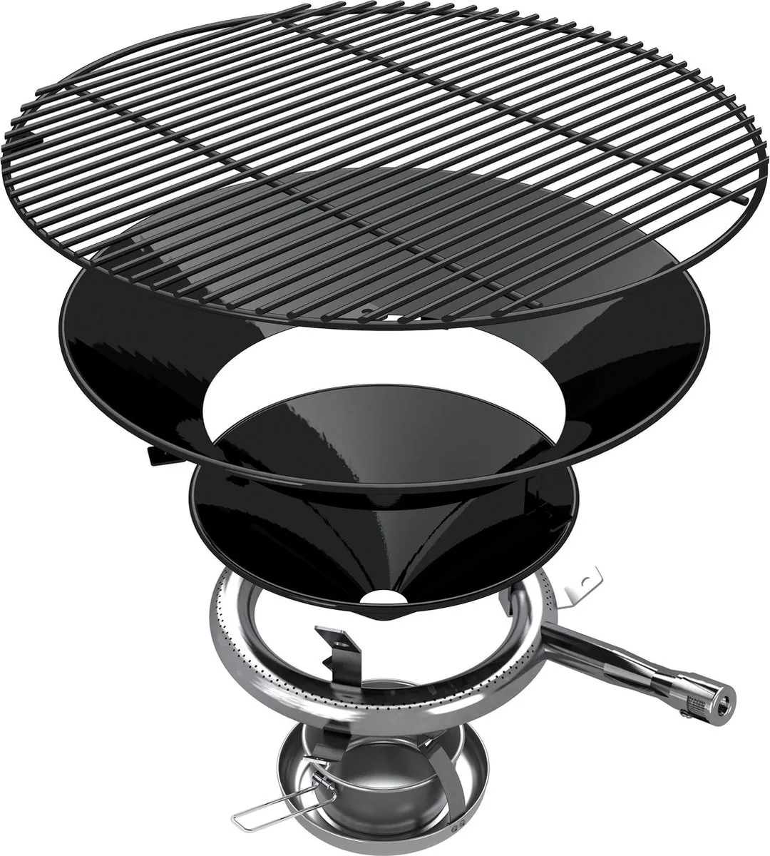 OutdoorChef DualChef 425 G Gasbarbecue 5 Branders - Zwart