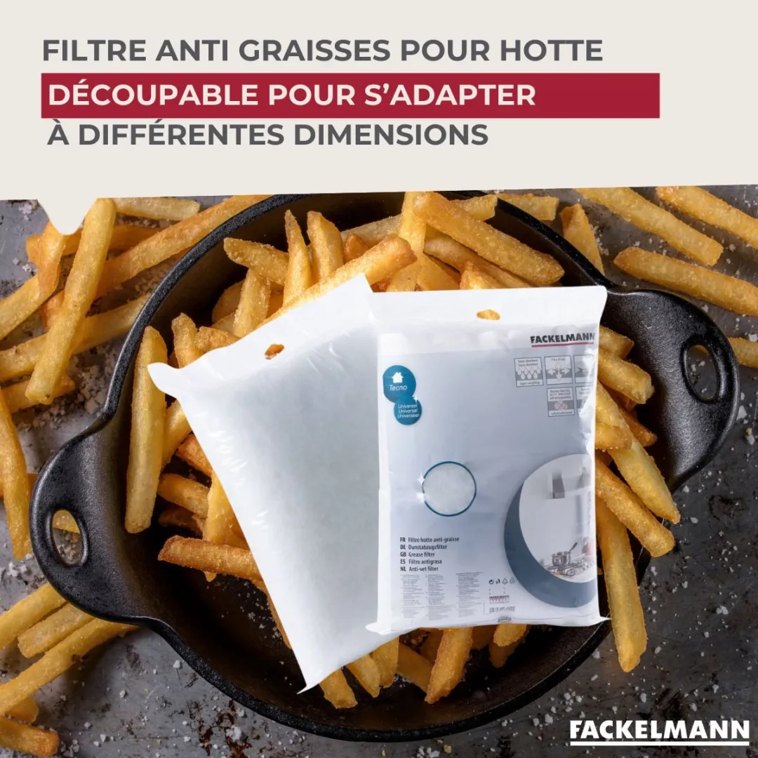 Fackelmann Vetfilter 0802250 - 114x47cm Wit