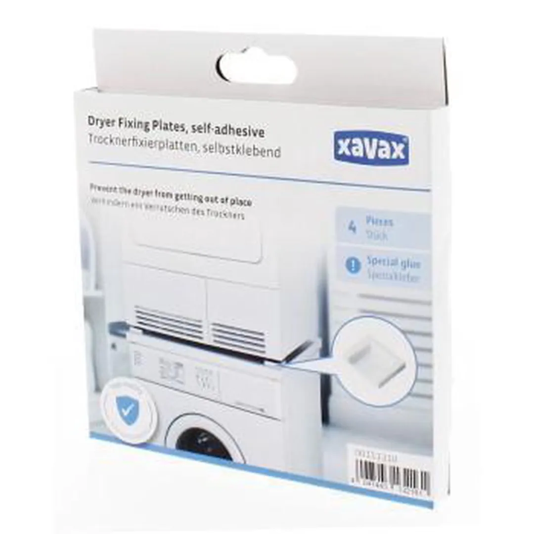 Xavax Wasdroger Bevestigingsplaatjes 4-Set