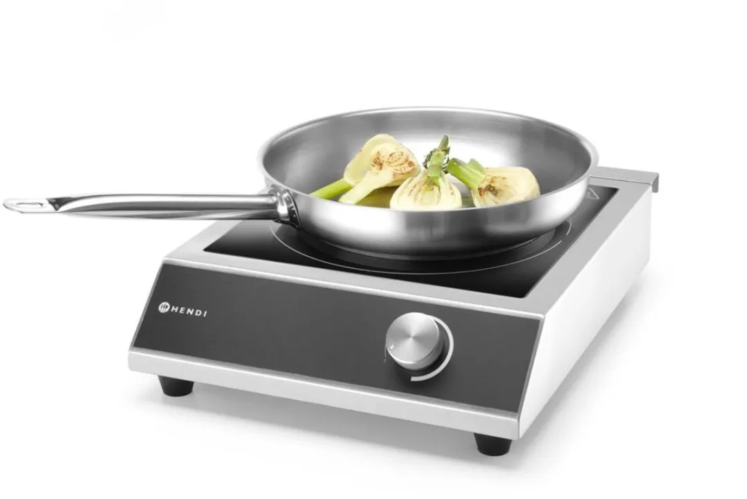 HENDI 3500M Inductiekookplaat 3500W - Zilver - afbeelding 6 van 6