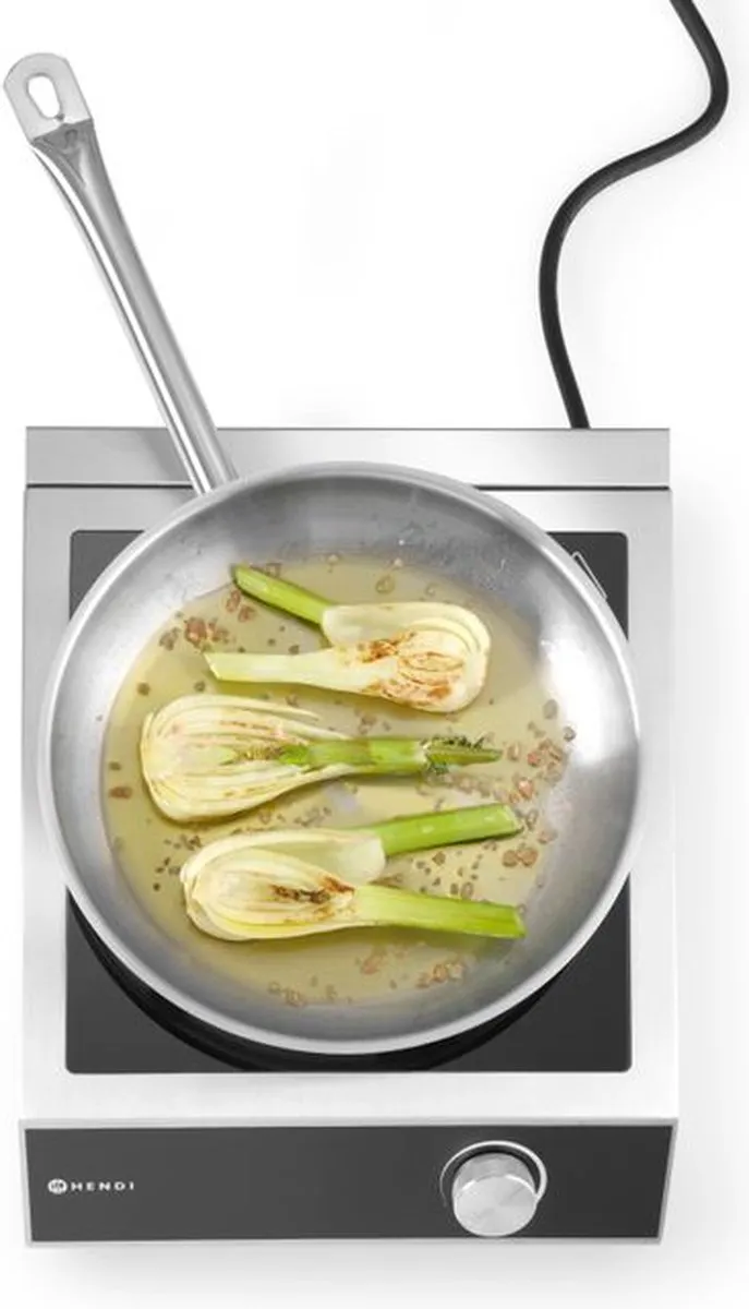 HENDI Inductiekookplaat – Profi Line – 3500W – roestvast staal – 329x435x106 mm