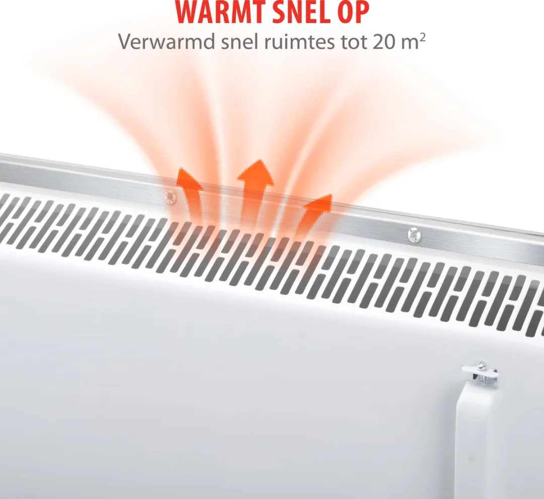 Alpina MEALEL6640/005 Elektrische Verwarming 2000W - Zwart - afbeelding 6 van 6